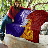 Kolisi Tonga Atele and Tupou College Toloa Quilt Ngatu and Polynesian Spiral Pattern