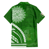 Liahona High School Family Matching Tank Maxi Dress and Hawaiian Shirt Ngatu and Polynesian Pattern LT03 - Polynesian Pride