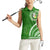 Liahona High School Women Sleeveless Polo Shirt Ngatu and Polynesian Pattern