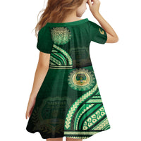 Saineha High School Family Matching Long Sleeve Bodycon Dress and Hawaiian Shirt Ngatu and Polynesian Pattern LT03 - Polynesian Pride
