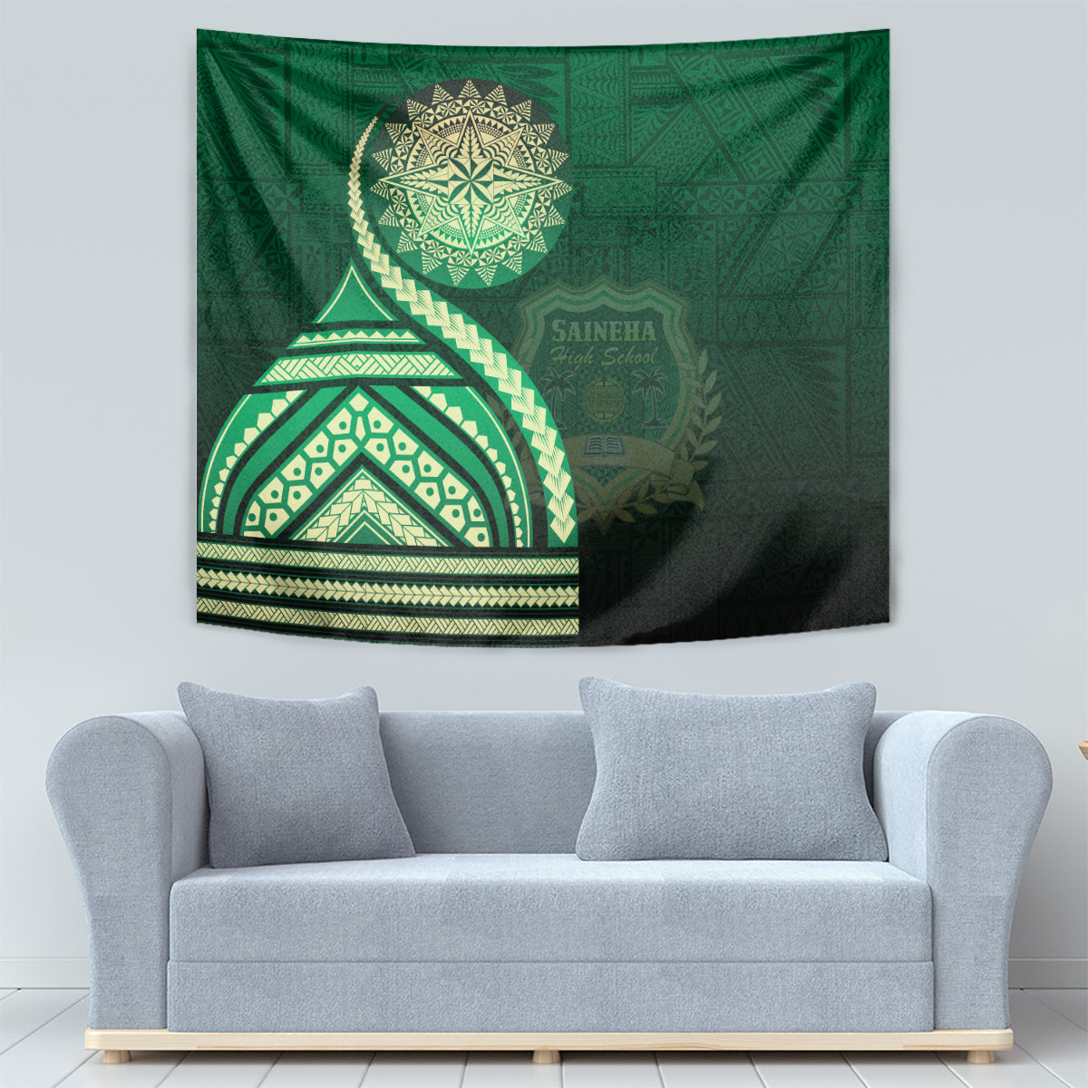 Saineha High School Tapestry Ngatu and Polynesian Pattern LT03 - Polynesian Pride
