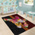 Papua New Guinea Birds and Frangipani Area Rug Melanesian Art Tattoos - Polynesian Pride