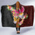 Papua New Guinea Birds and Frangipani Hooded Blanket Melanesian Art Tattoos - Polynesian Pride