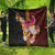 Papua New Guinea Birds and Frangipani Quilt Melanesian Art Tattoos - Polynesian Pride