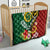 Melanesian Vanuatu Tribal Boar Tusk Quilt Tropical Plants and Namele Motifs - Polynesian Pride