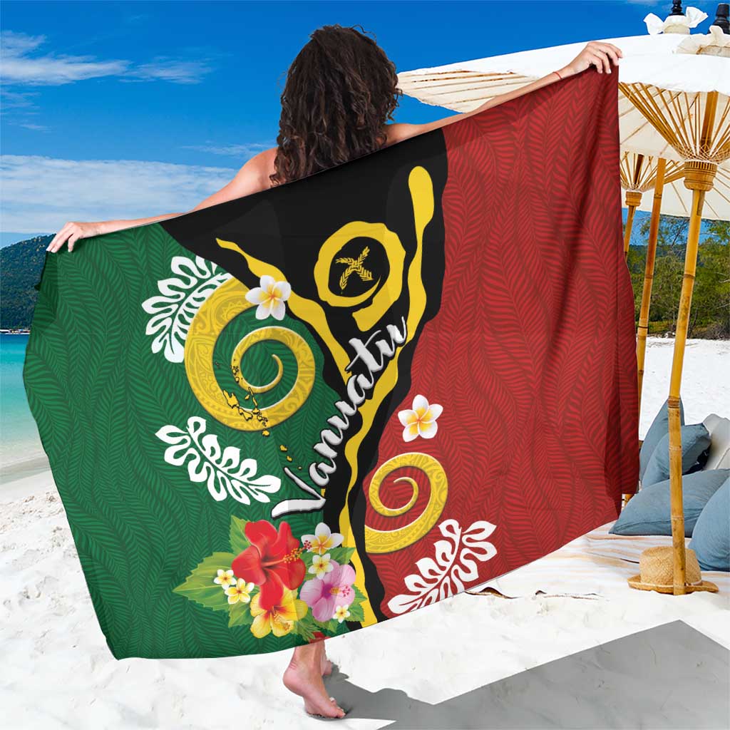 Melanesian Vanuatu Tribal Boar Tusk Sarong Tropical Plants and Namele Motifs - Polynesian Pride