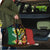 Melanesian Vanuatu Tribal Boar Tusk Travel Bag Tropical Plants and Namele Motifs - Polynesian Pride