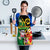 Vanuatu Christmas Apron Funny Santa with Namele and Boar Tusk Tribal - Polynesian Pride