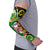 Vanuatu Christmas Arm Sleeves Funny Santa with Namele and Boar Tusk Tribal - Polynesian Pride