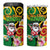 Vanuatu Christmas 4 in 1 Can Cooler Tumbler Funny Santa with Namele and Boar Tusk Tribal - Polynesian Pride