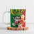 Vanuatu Christmas Ceramic Mug Funny Santa with Namele and Boar Tusk Tribal - Polynesian Pride