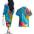 polynesian-couples-matching-off-the-shoulder-long-sleeve-dress-and-hawaiian-shirt-the-turtle-jung-flower-with-maori-pattern-ethnic-style