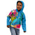 Polynesian Kid Hoodie The Turtle Jung Flower with Maori Pattern Ethnic Style LT03 - Polynesian Pride