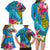 custom-polynesian-family-matching-long-sleeve-bodycon-dress-and-hawaiian-shirt-the-turtle-jung-flower-with-maori-pattern-ethnic-style