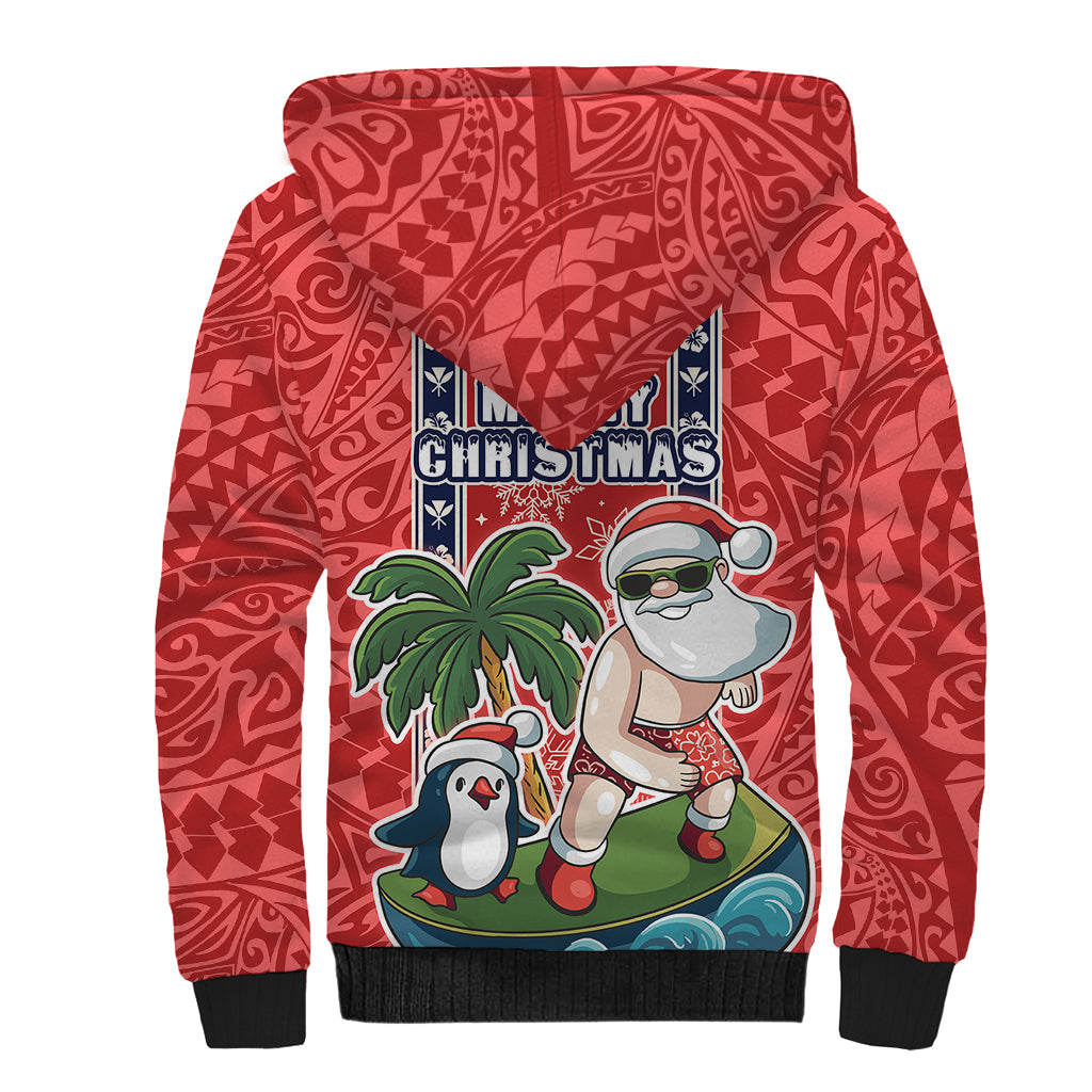 hawaii-christmas-sherpa-hoodie-the-santa-surfing-hawaii-xmas-style