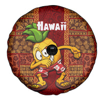 Hawaii Spare Tire Cover Aloha Funny Pineapple Mix Kakau Hawaiian Tribal LT03 - Polynesian Pride