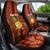 Custom Hawaii Car Seat Cover Aloha Funny Pineapple Mix Kakau Hawaiian Tribal LT03 - Polynesian Pride