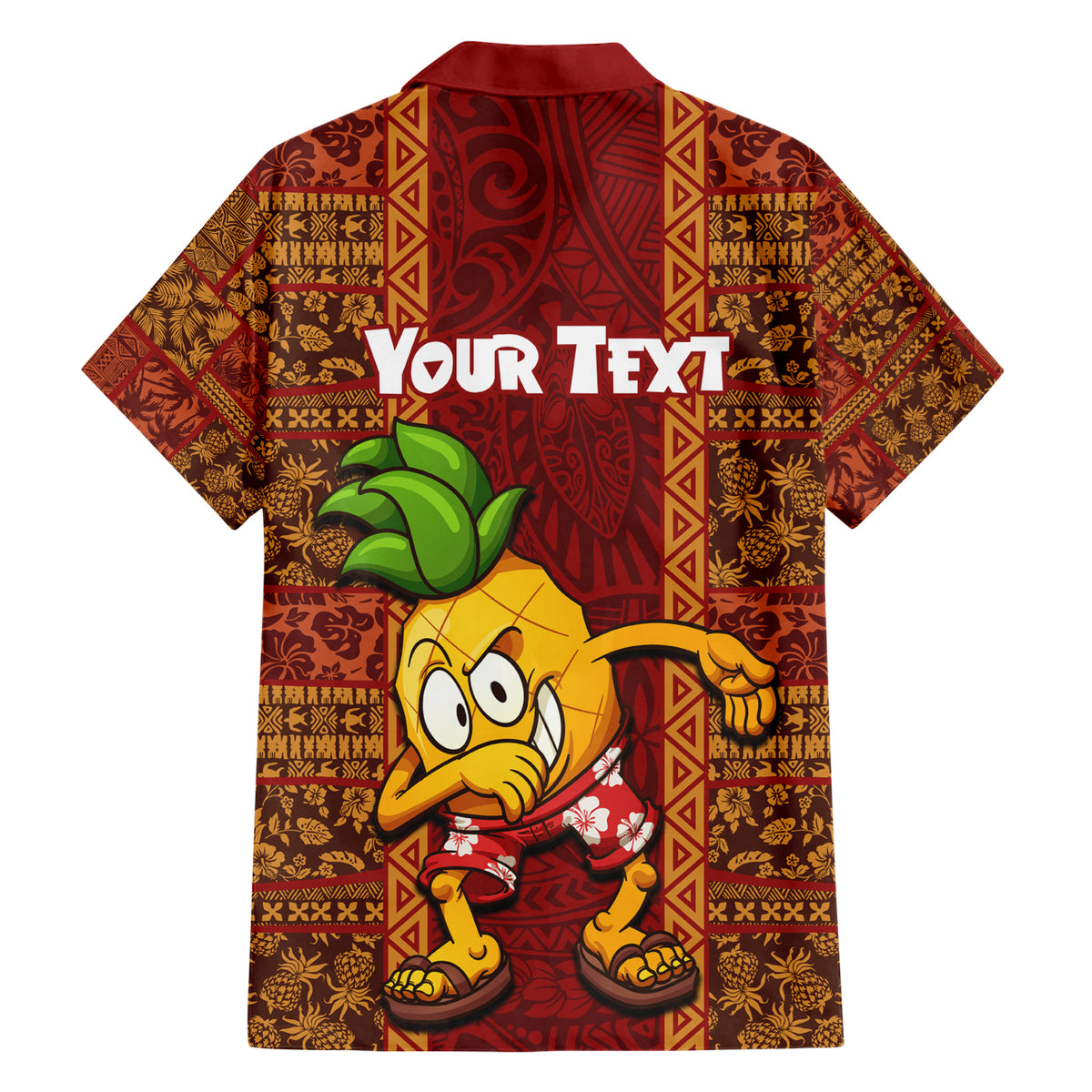 Custom Hawaii Hawaiian Shirt Aloha Funny Pineapple Mix Kakau Hawaiian Tribal LT03 - Polynesian Pride