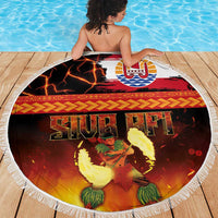 Tahitian Siva Afi Beach Blanket Tribal Performers of Tahitian Fire Knife Dancing