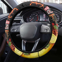 Aotearoa Siva Afi Steering Wheel Cover Tribal Performers of Aotearoa Fire Knife Dancing LT03 - Polynesian Pride