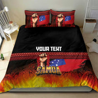 Personalised Samoan Spirit - Samoa Tribal Heritage Bedding Set
