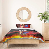 Personalised Samoan Spirit - Samoa Tribal Heritage Bedding Set