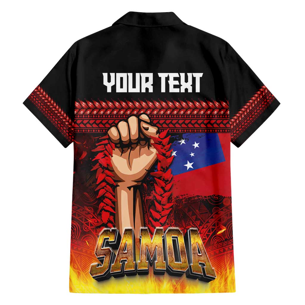 Personalised Samoan Spirit - Samoa Tribal Heritage Family Matching Puletasi and Hawaiian Shirt