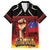 Personalised Samoan Spirit - Samoa Tribal Heritage Family Matching Tank Maxi Dress and Hawaiian Shirt