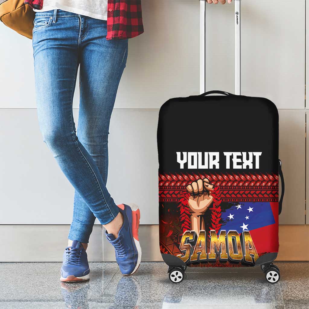 Personalised Samoan Spirit - Samoa Tribal Heritage Luggage Cover