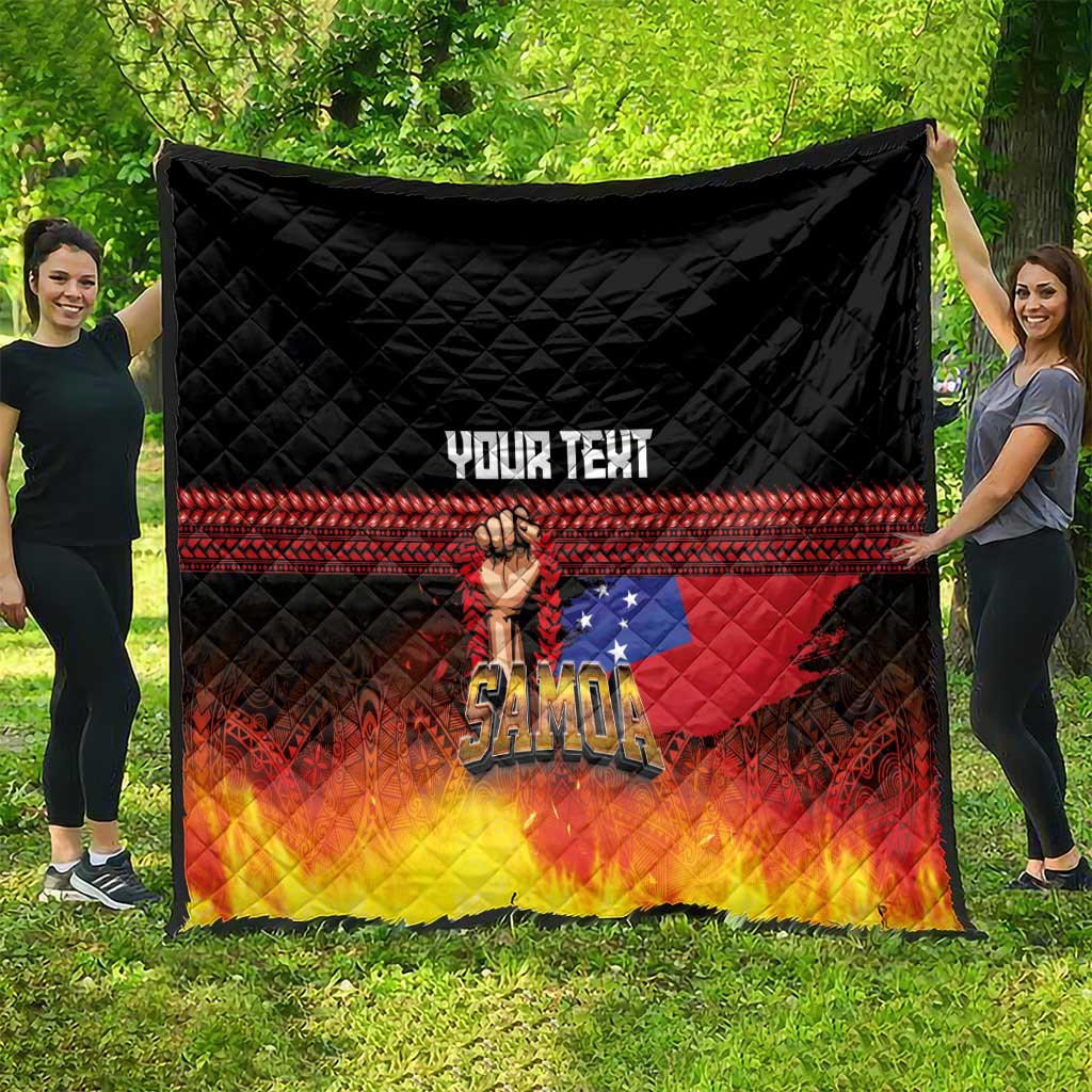 Personalised Samoan Spirit - Samoa Tribal Heritage Quilt LT03 - Polynesian Pride
