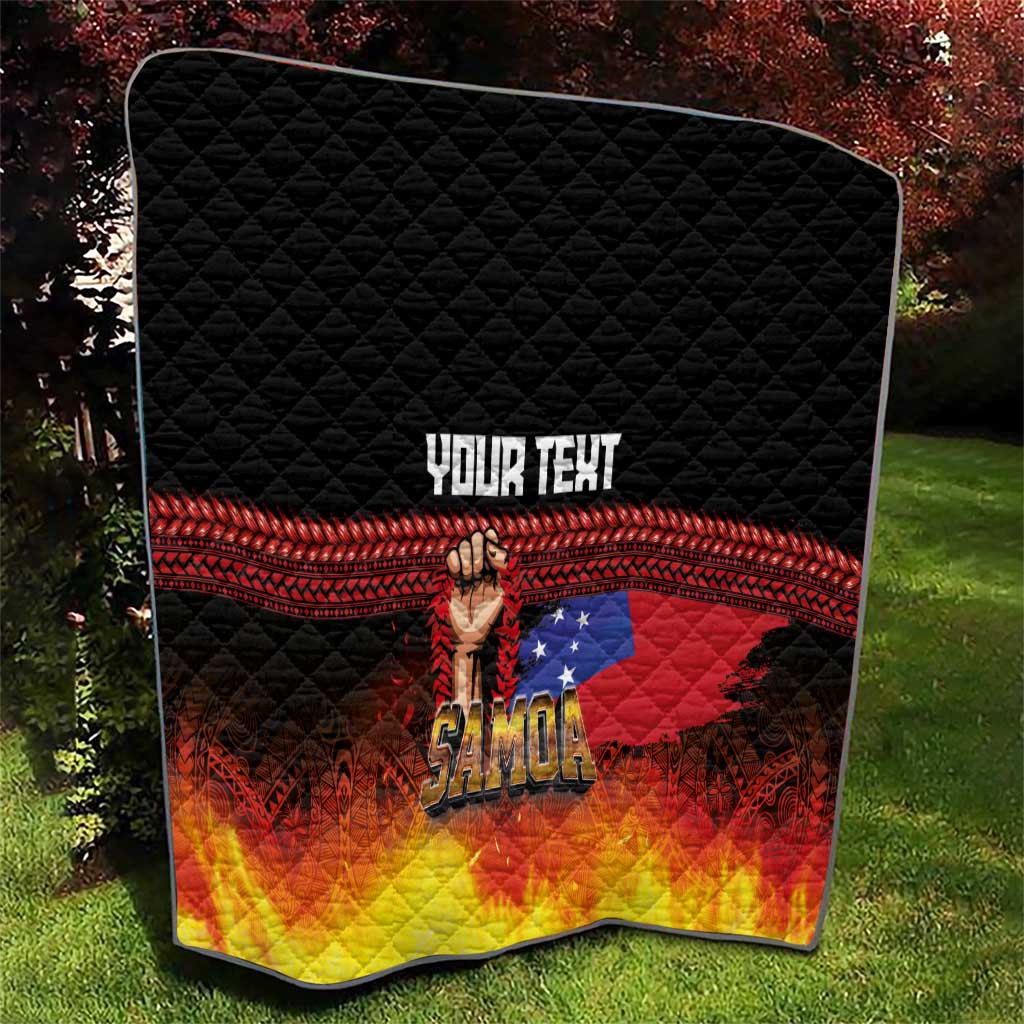 Personalised Samoan Spirit - Samoa Tribal Heritage Quilt LT03 - Polynesian Pride