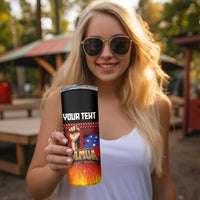 Personalised Samoan Spirit - Samoa Tribal Heritage Skinny Tumbler