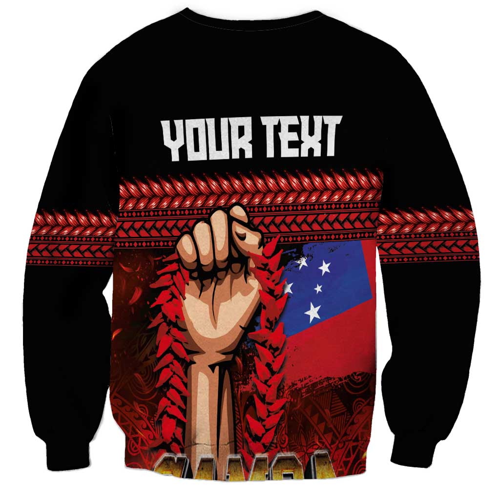 Personalised Samoan Spirit - Samoa Tribal Heritage Sweatshirt