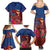 Proud of Samoa Family Matching Summer Maxi Dress and Hawaiian Shirt Ula Nifo with Samoa 685 and Hibiscus Tapa Tribal Pattern