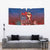 Proud of Samoa Tapestry Ula Nifo with Samoa 685 and Hibiscus Tapa Tribal Pattern