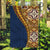 Samoan Siapo Garden Flag Tatau Pattern Half Style LT03 Garden Flag Yellow - Polynesian Pride
