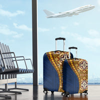 Samoan Siapo Luggage Cover Tatau Pattern Half Style LT03 - Polynesian Pride