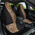 Samoan Siapo Car Seat Cover Tatau Pattern Half Style Retro Mode LT03 One Size Brown - Polynesian Pride