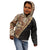 Samoan Siapo Kid Hoodie Tatau Pattern Half Style Retro Mode LT03 - Polynesian Pride