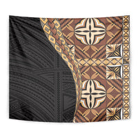 Samoan Siapo Tapestry Tatau Pattern Half Style Retro Mode LT03 - Polynesian Pride