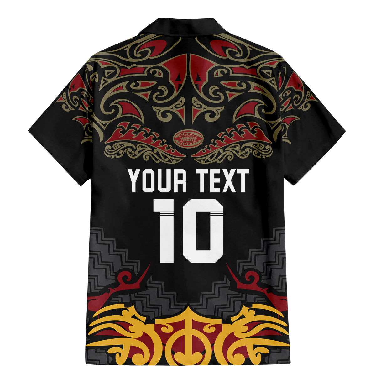 Custom New Zealand Rugby Family Matching Mermaid Dress and Hawaiian Shirt Black Fern Maori Tribal Pattern LT03 - Polynesian Pride