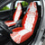 Custom Tonga Rugby Car Seat Cover Ikale Tahi Ngatu Tribal Pattern