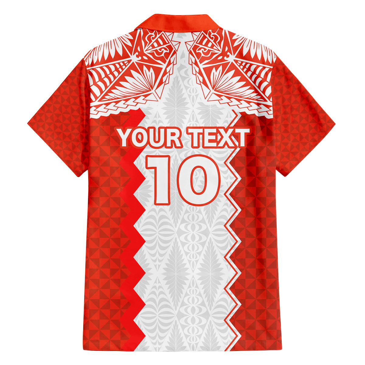 Custom Tonga Rugby Family Matching Tank Maxi Dress and Hawaiian Shirt Ikale Tahi Ngatu Tribal Pattern LT03 - Polynesian Pride