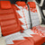 Custom Tonga Rugby Back Car Seat Cover Ikale Tahi Ngatu Tribal Pattern Half Style LT03