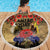 Australia and New Zealand ANZAC Day Beach Blanket Kangaroo and Kiwi Bird Soldier-Honor and Remember Vintage Style