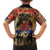 Australia and New Zealand ANZAC Day Hawaiian Shirt Kangaroo and Kiwi Bird Soldier-Honor and Remember Vintage Style