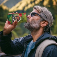 Cook Islands ANDAC Day 4 in 1 Can Cooler Tumbler Honor and Remember Soliders-Forever in My Thoughts Grunge Style