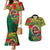 Cook Islands ANDAC Day Couples Matching Mermaid Dress and Hawaiian Shirt Honor and Remember Soliders-Forever in My Thoughts Grunge Style
