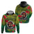Cook Islands ANDAC Day Hoodie Honor and Remember Soliders-Forever in My Thoughts Grunge Style