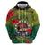 Cook Islands ANDAC Day Hoodie Honor and Remember Soliders-Forever in My Thoughts Grunge Style